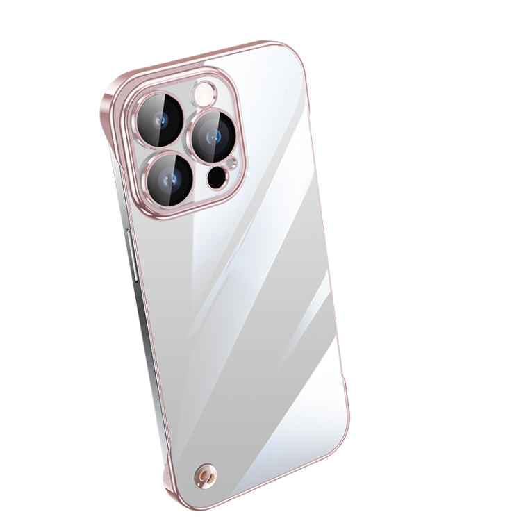 Electroplating Frameless Clear PC Phone Case – iPhone 13 Pro Max / iPhone 12 / 12 Pro