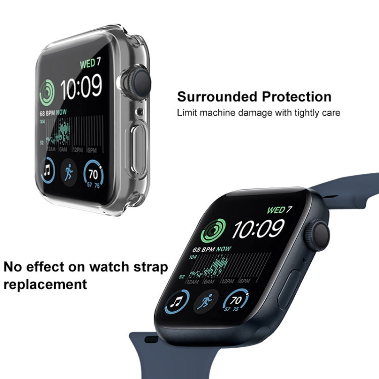 imak UX-3 Series TPU Schutzhülle, für Apple Watch SE 2023 40mm / Series 4/5/6/SE 1/2/3 40mm, für Apple Watch SE 2023 44mm / Series 4/5/6/SE 1/2/3 44mm