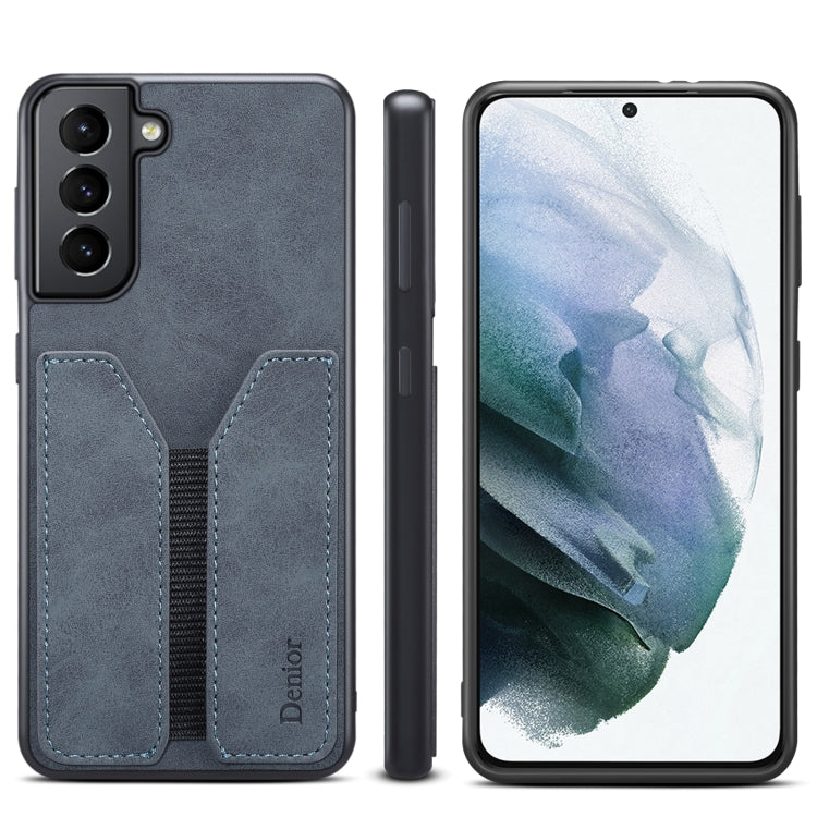 Denior DV Elastic Card PU Back Cover Handyhülle, für Samsung Galaxy S22 5G, für Samsung Galaxy S22+ 5G, für Samsung Galaxy S22 Ultra 5G, für Samsung Galaxy S21 5G, für Samsung Galaxy S21+ 5G, für Samsung Galaxy S21 Ultra 5G