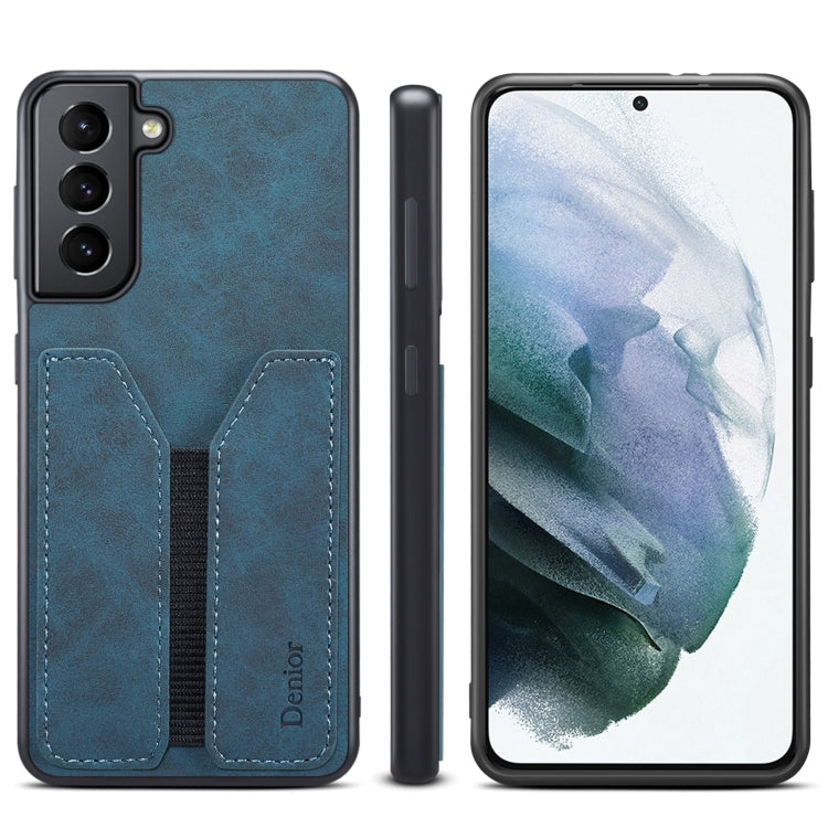 Denior DV Elastic Card PU Back Cover Handyhülle, für Samsung Galaxy S22 5G, für Samsung Galaxy S22+ 5G, für Samsung Galaxy S22 Ultra 5G, für Samsung Galaxy S21 5G, für Samsung Galaxy S21+ 5G, für Samsung Galaxy S21 Ultra 5G