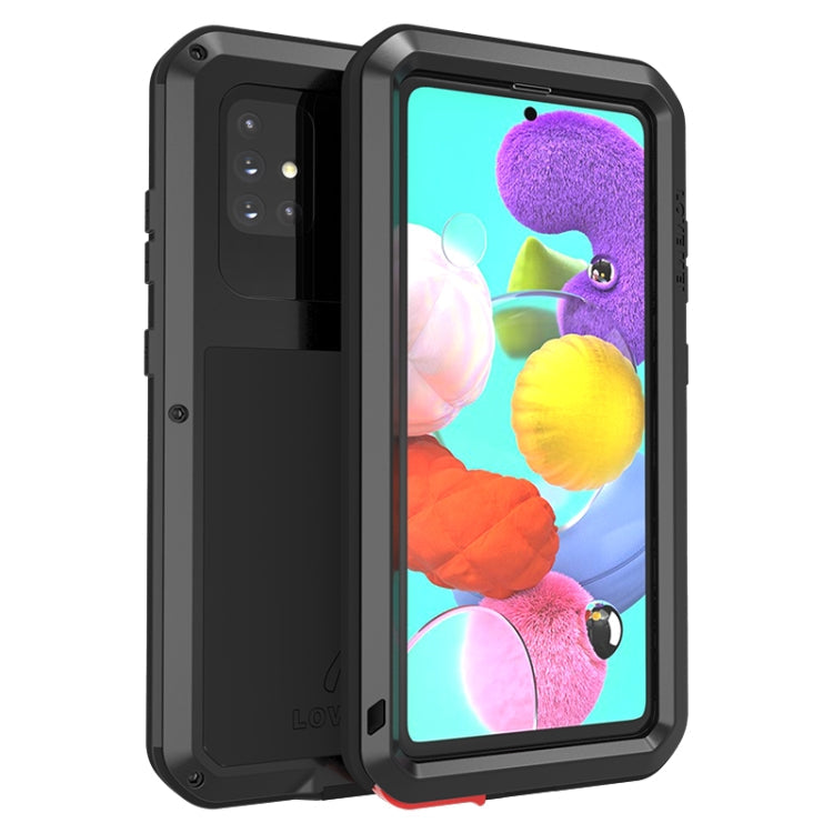 LOVE MEI Metal Shockproof Waterproof Case – Samsung Galaxy A51 | Heavy-Duty Protection