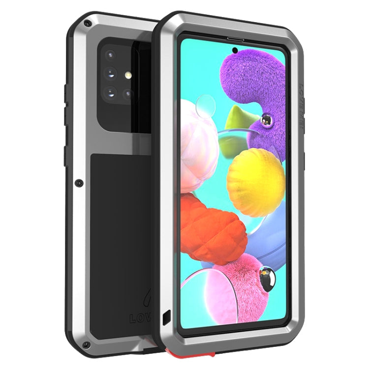 LOVE MEI Metal Shockproof Waterproof Case – Samsung Galaxy A51 | Heavy-Duty Protection