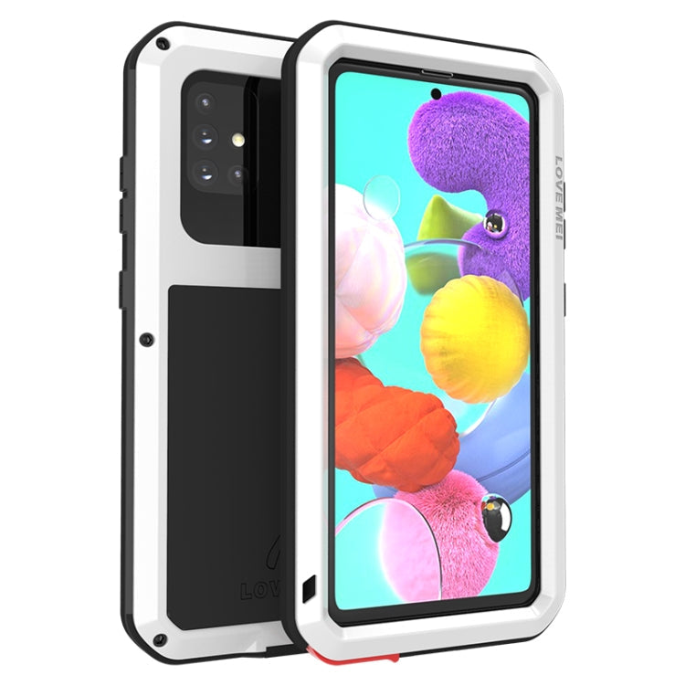 LOVE MEI Metal Shockproof Waterproof Case – Samsung Galaxy A51 | Heavy-Duty Protection