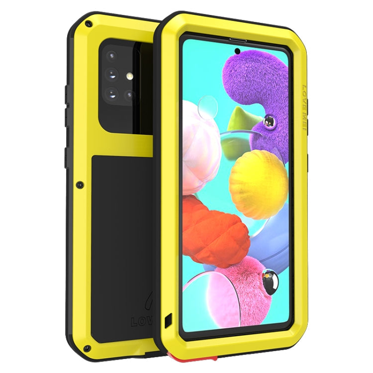 LOVE MEI Metal Shockproof Waterproof Case – Samsung Galaxy A51 | Heavy-Duty Protection