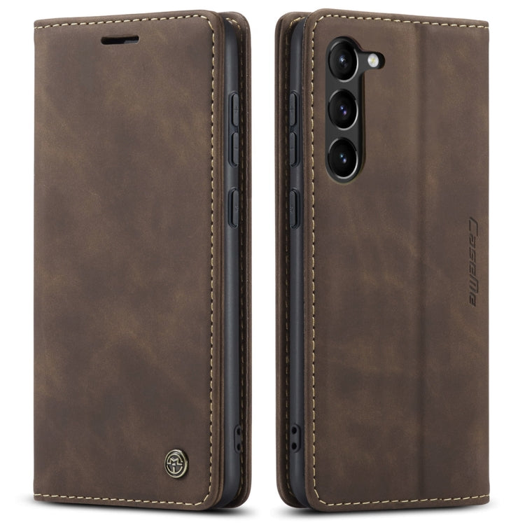 CaseMe 013 Retro Frosted Flip Leather Wallet Case – Samsung Galaxy S23 / S23+ / S23 Ultra 5G