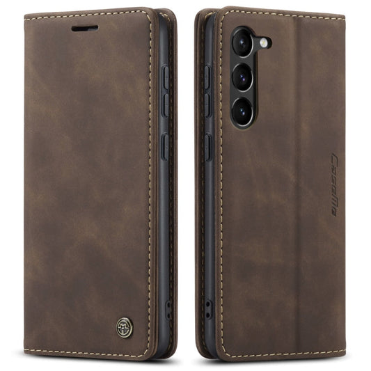 CaseMe 013 Retro Frosted Flip Leather Wallet Case – Samsung Galaxy S23 / S23+ / S23 Ultra 5G