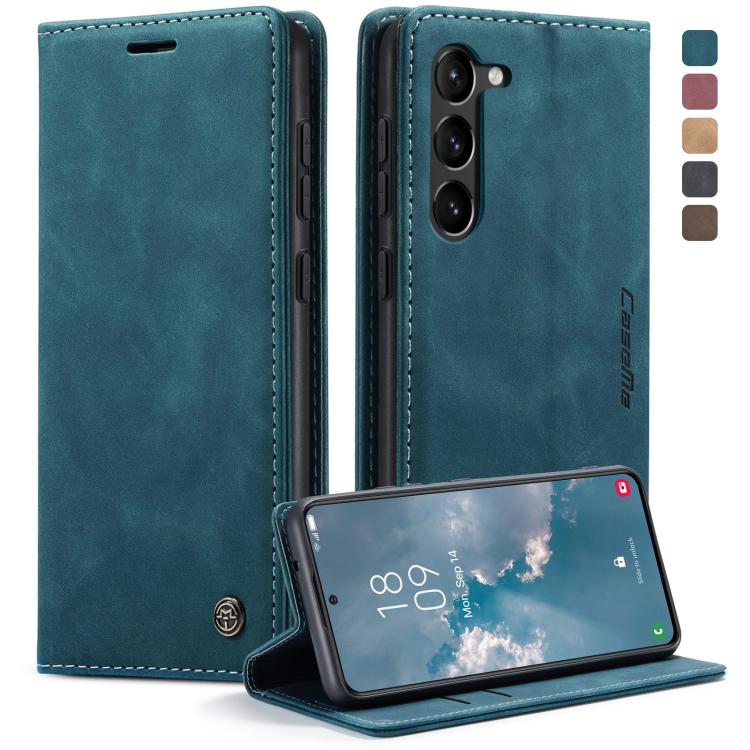 CaseMe 013 Retro Frosted Flip Leather Wallet Case – Samsung Galaxy S23 / S23+ / S23 Ultra 5G