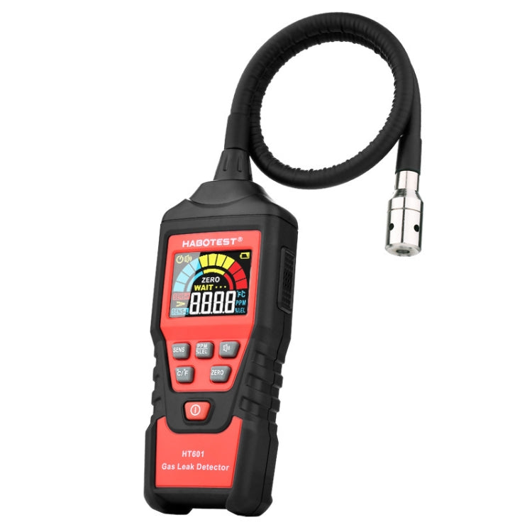 Detektor für brennbare Gase – HABOTEST HT601A | 0–9999ppm | Dualer Alarm