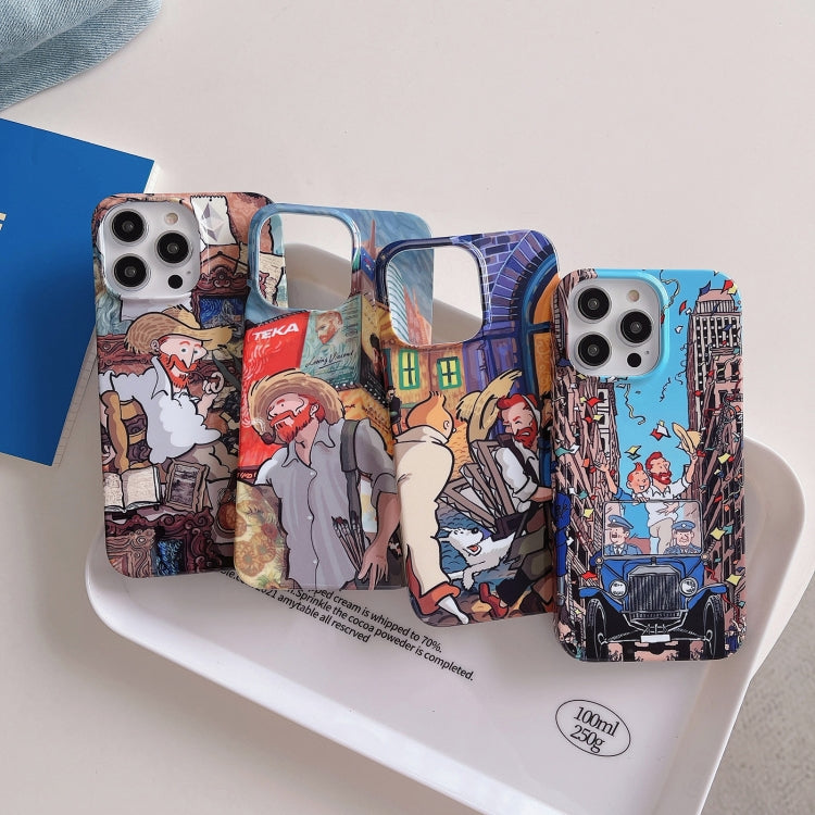 Oil Painting Glossy PC Phone Case | iPhone 14 / 13 Series