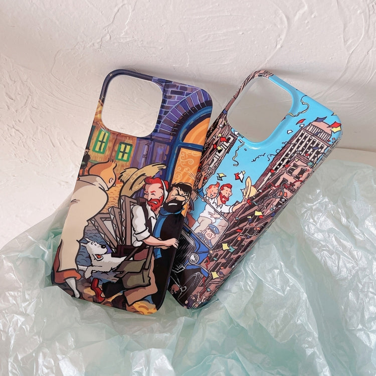 Oil Painting Glossy PC Phone Case | iPhone 14 / 13 Series