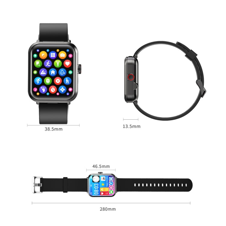 S6 TWS-Kopfhörer 1,91 Zoll Smart-Armband Unterstützung Bluetooth-Anruf / Gesundheitsüberwachung