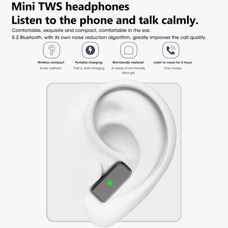S6 TWS-Kopfhörer 1,91 Zoll Smart-Armband Unterstützung Bluetooth-Anruf / Gesundheitsüberwachung