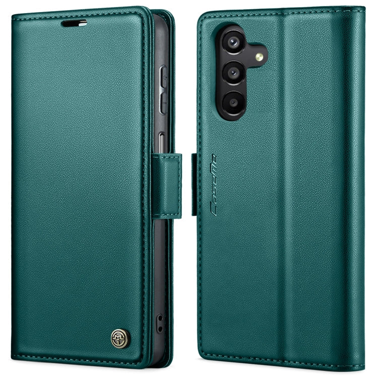 CaseMe 023 RFID Blocking Wallet Case – Samsung Galaxy S23 FE / A14 / A24 / A34 | Litchi Leather with Stand