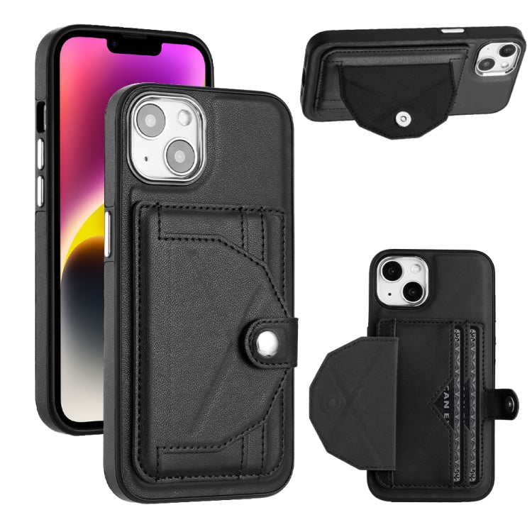 Funda de cuero a prueba de golpes con tarjetero, para iPhone 14, para iPhone 15 Pro Max, para iPhone 15 Pro, para iPhone 14 Plus
