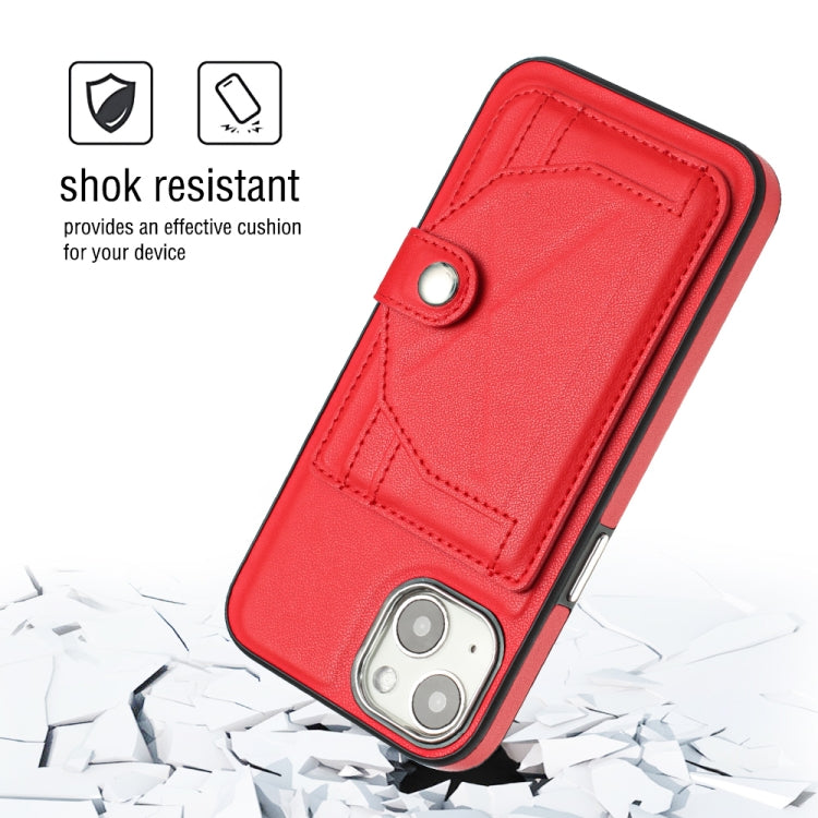Shockproof PU Leather Phone Case with Card Holder – iPhone 13 / 13 Pro / 13 Pro Max / iPhone 12 / 12 Pro