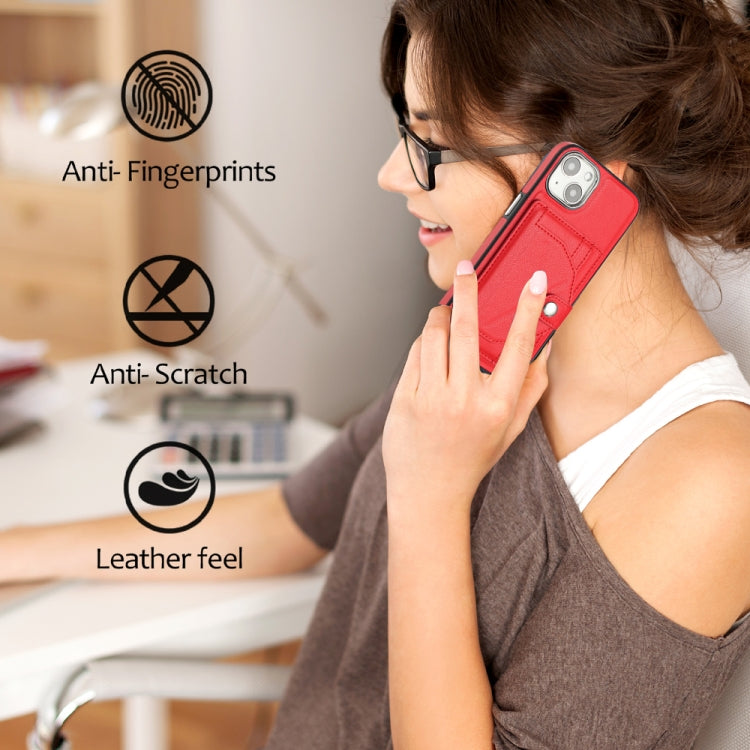 Shockproof PU Leather Phone Case with Card Holder – iPhone 13 / 13 Pro / 13 Pro Max / iPhone 12 / 12 Pro