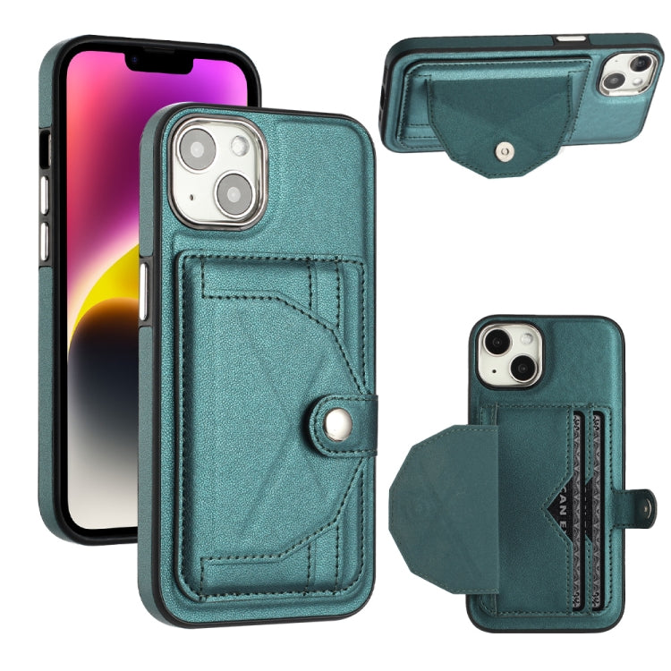 Shockproof PU Leather Phone Case with Card Holder – iPhone 13 / 13 Pro / 13 Pro Max / iPhone 12 / 12 Pro