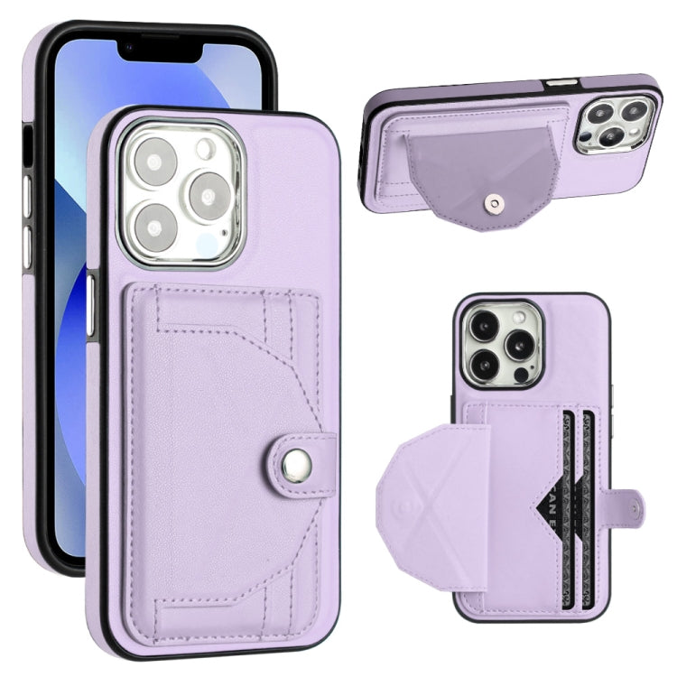 Shockproof PU Leather Phone Case with Card Holder – iPhone 13 / 13 Pro / 13 Pro Max / iPhone 12 / 12 Pro