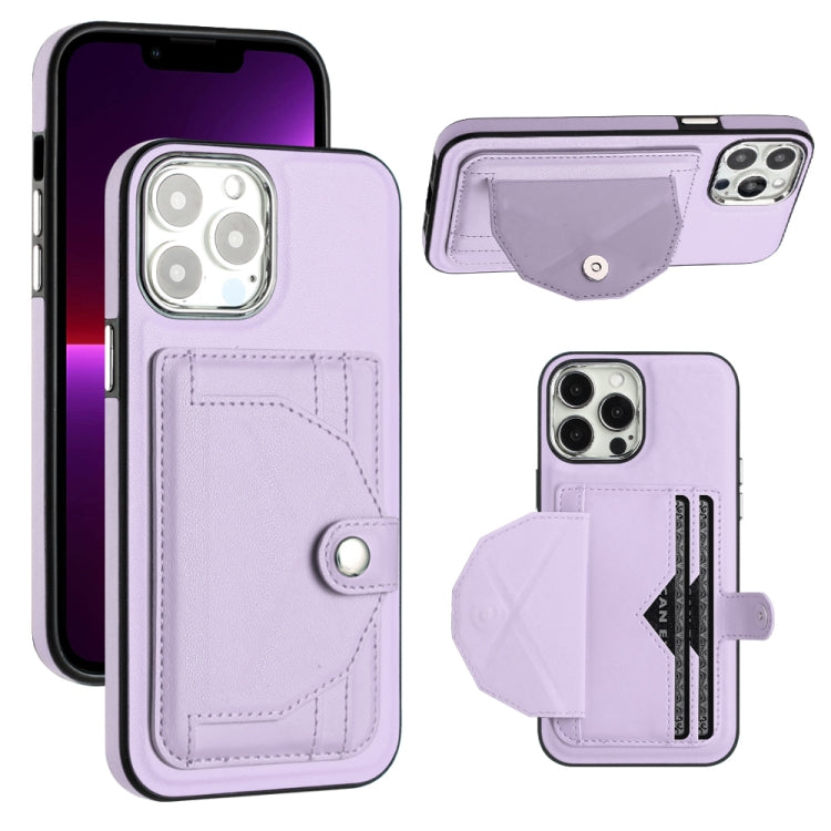 Shockproof PU Leather Phone Case with Card Holder – iPhone 13 / 13 Pro / 13 Pro Max / iPhone 12 / 12 Pro