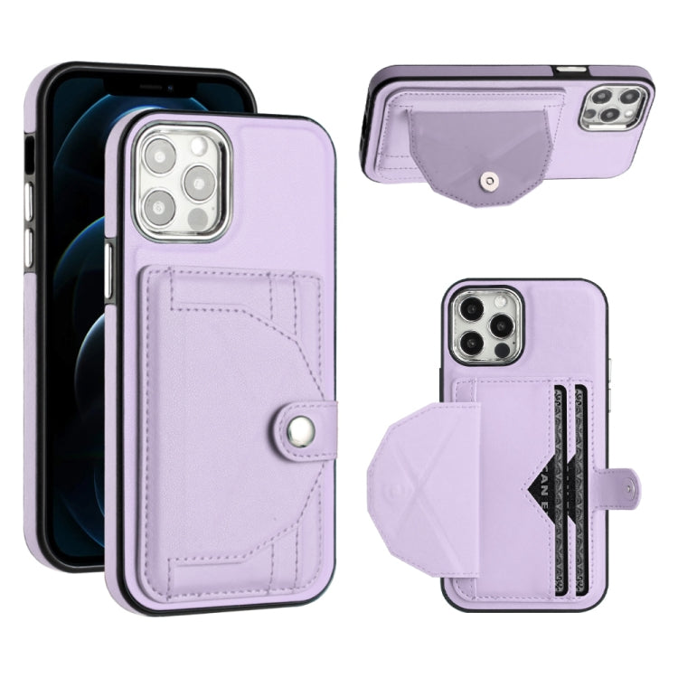 Shockproof PU Leather Phone Case with Card Holder – iPhone 13 / 13 Pro / 13 Pro Max / iPhone 12 / 12 Pro