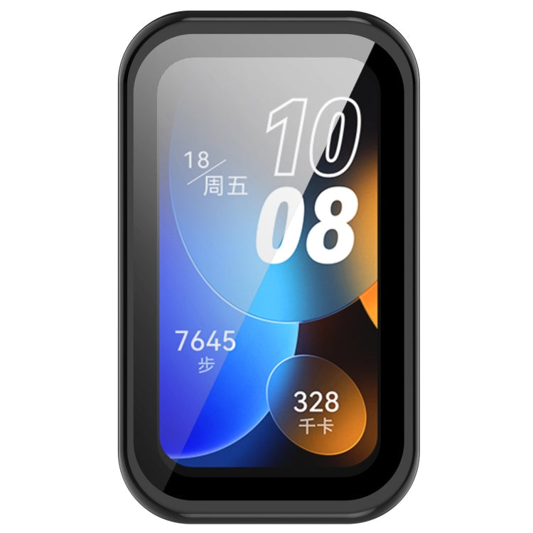 Funda protectora integrada de reloj de PC + película templada, para Huawei Band 10 / 9 / 8