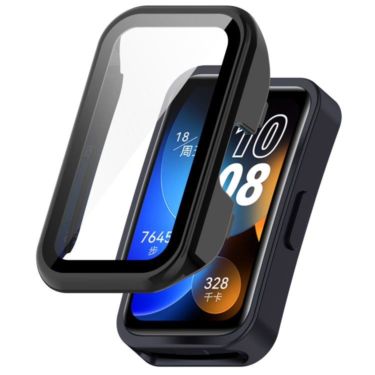 Funda protectora integrada de reloj de PC + película templada, para Huawei Band 10 / 9 / 8