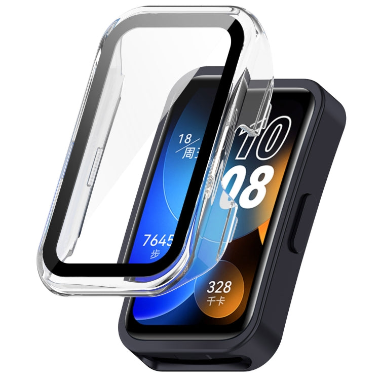 Funda protectora integrada de reloj de PC + película templada, para Huawei Band 10 / 9 / 8