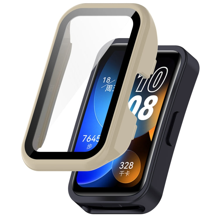 Funda protectora integrada de reloj de PC + película templada, para Huawei Band 10 / 9 / 8