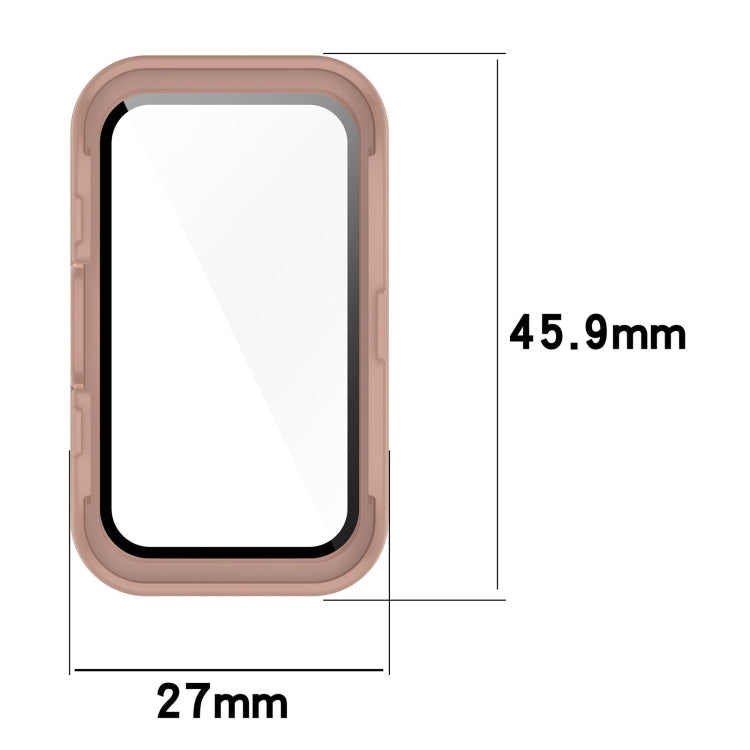 Funda protectora integrada de reloj de PC + película templada, para Huawei Band 10 / 9 / 8