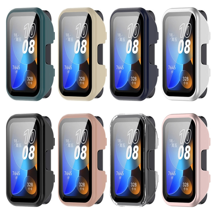 Funda protectora integrada de reloj de PC + película templada, para Huawei Band 10 / 9 / 8