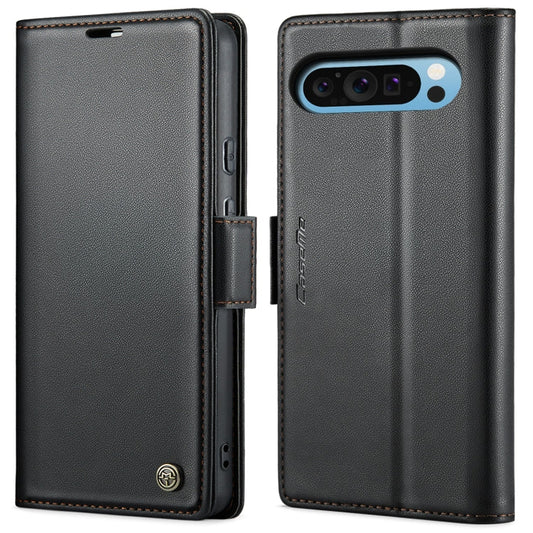 CaseMe 023 Butterfly Buckle RFID Wallet Case – Google Pixel 8a, 9, 9 Pro, 10, 10 Pro & XL