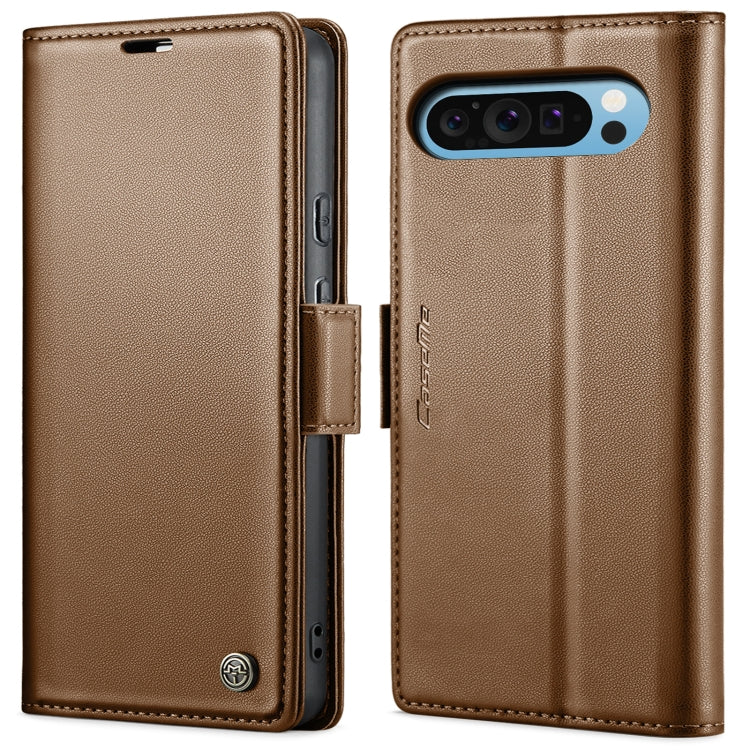 CaseMe 023 Butterfly Buckle RFID Wallet Case – Google Pixel 8a, 9, 9 Pro, 10, 10 Pro & XL