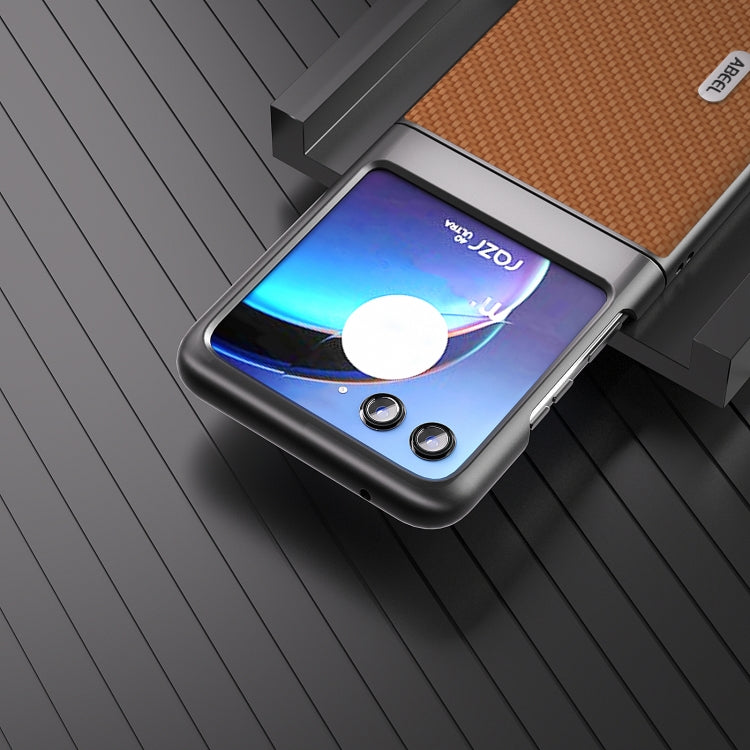 ABEEL Schutzhülle mit Karbonfaser-Textur, für Motorola Razr 40 Ultra