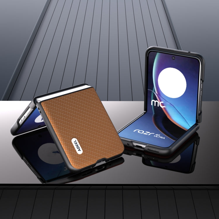 ABEEL Schutzhülle mit Karbonfaser-Textur, für Motorola Razr 40 Ultra