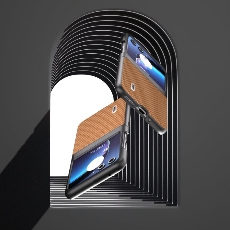 ABEEL Schutzhülle mit Karbonfaser-Textur, für Motorola Razr 40 Ultra