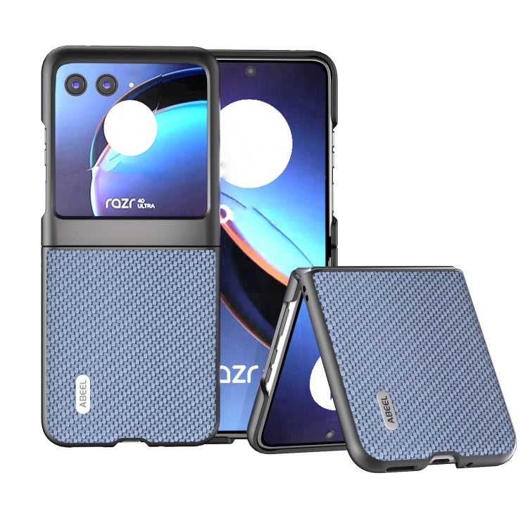 ABEEL Schutzhülle mit Karbonfaser-Textur, für Motorola Razr 40 Ultra