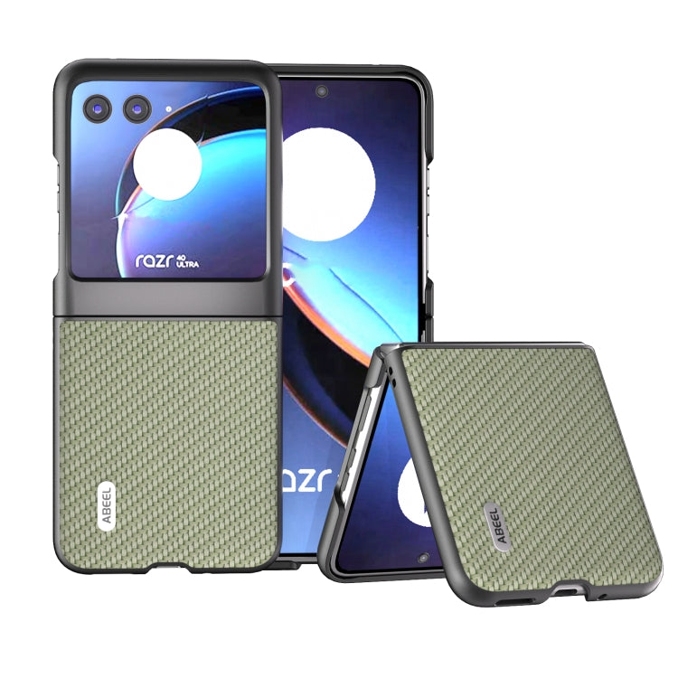 ABEEL Schutzhülle mit Karbonfaser-Textur, für Motorola Razr 40 Ultra