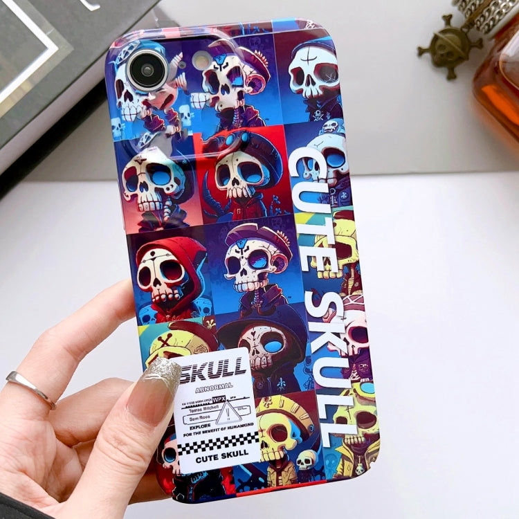 Painted Pattern PC Phone Case for iPhone SE 2022 / 2020 / 8 / 7