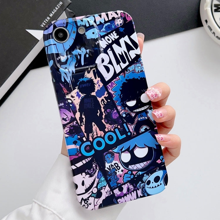 Painted Pattern PC Phone Case for iPhone SE 2022 / 2020 / 8 / 7
