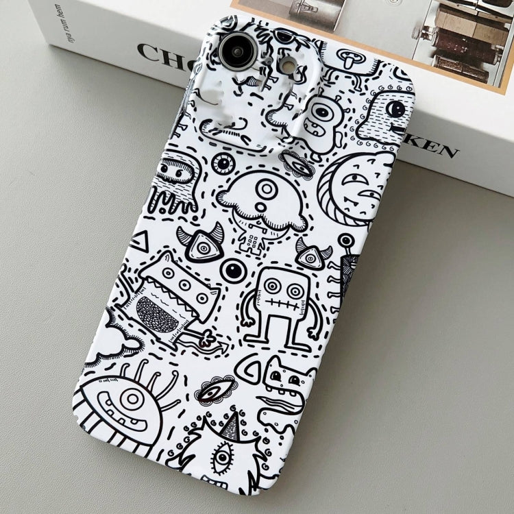Painted Pattern PC Phone Case for iPhone SE 2022 / 2020 / 8 / 7