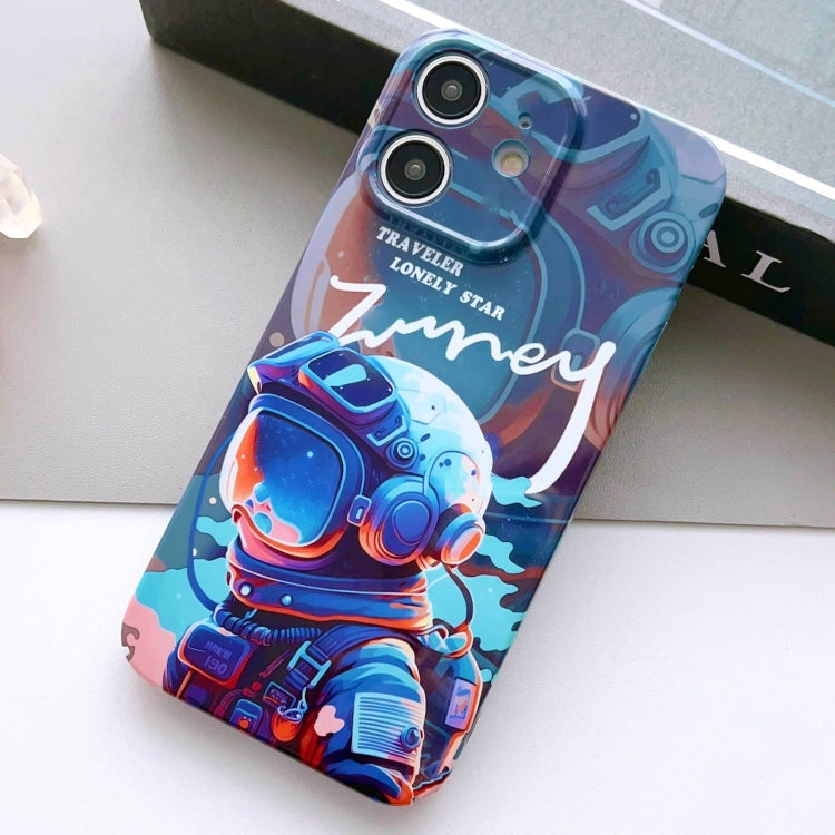 Painted Pattern PC Phone Case for iPhone 12