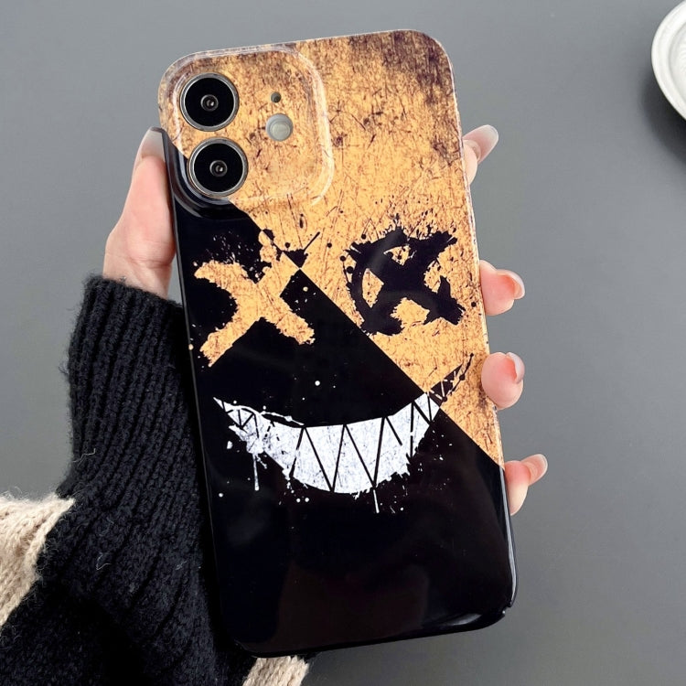 Painted Pattern PC Phone Case for iPhone 12