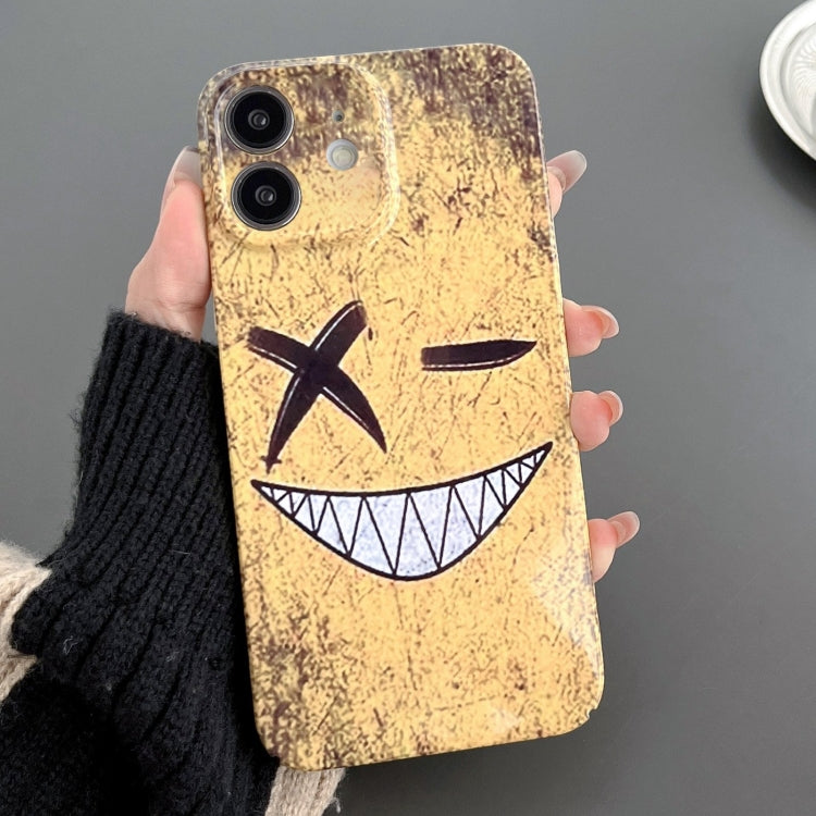 Painted Pattern PC Phone Case for iPhone 12