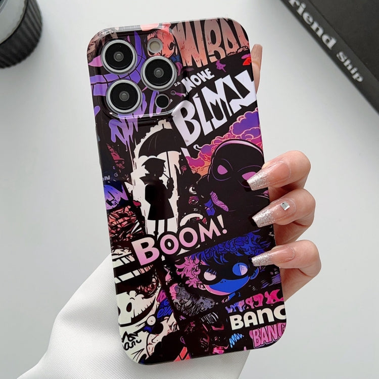 iPhone 12 Pro Max Painted Pattern PC Phone Case