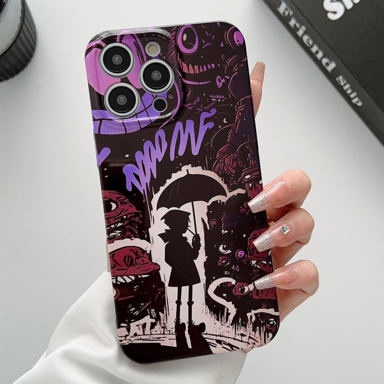iPhone 12 Pro Max Painted Pattern PC Phone Case