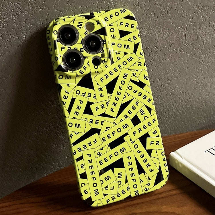 iPhone 12 Pro Max Painted Pattern PC Phone Case