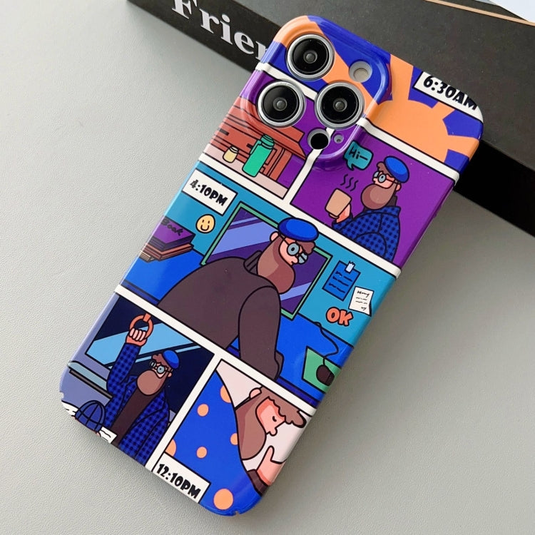 iPhone 12 Pro Max Painted Pattern PC Phone Case