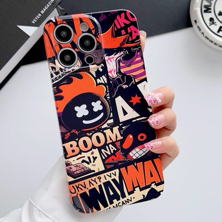 iPhone 12 Pro Max Painted Pattern PC Phone Case
