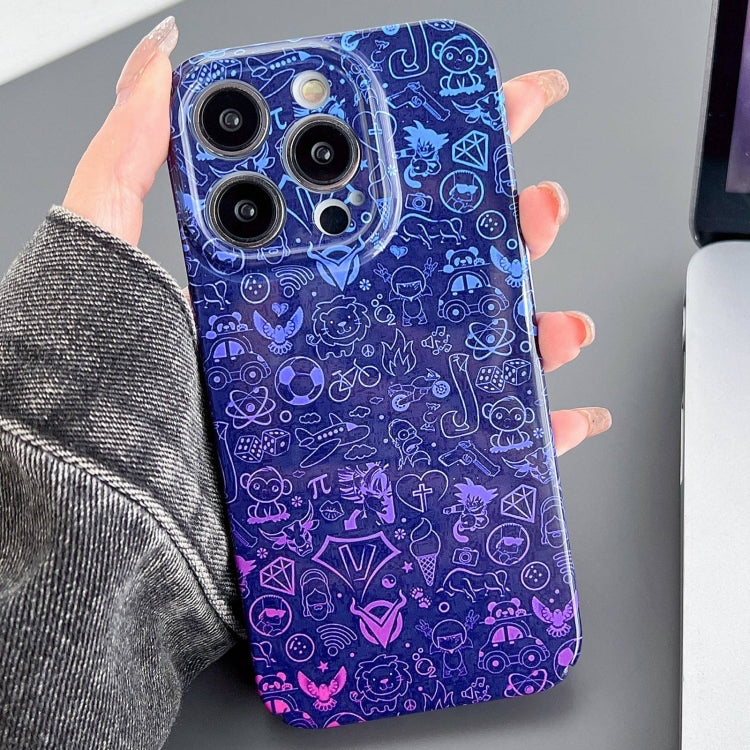 iPhone 12 Pro Max Painted Pattern PC Phone Case
