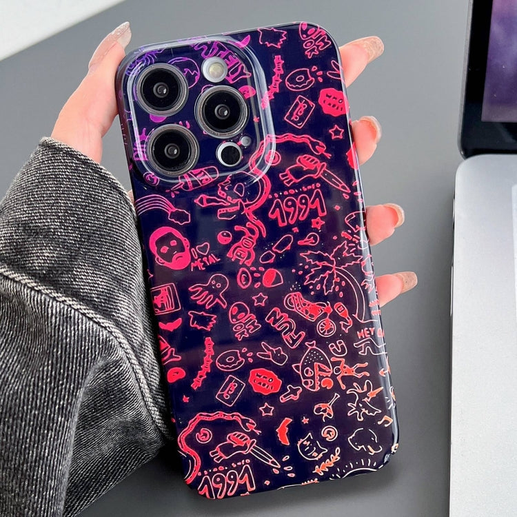 iPhone 12 Pro Max Painted Pattern PC Phone Case